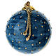 Decoración árbol Navidad Dellarte Ceramiche rostro Papá Noel 10 cm pintada a mano s3