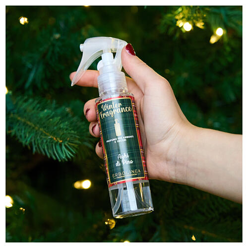 Christmas Tree Fragrance Spray ''Pine Needles'' 100 ml Erbolinea Winter Fragrance 2