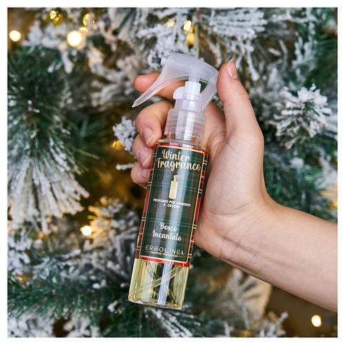 Parfum sapin de Noël en spray « Forêt Enchantée » 100 ml Erbolinea Winter Fragrance 2