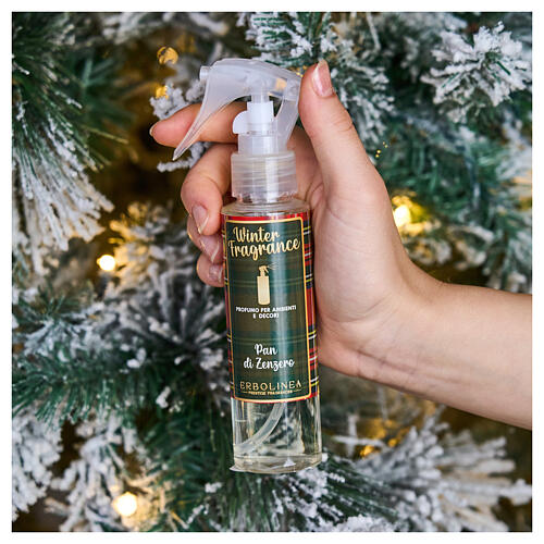 Christmas tree fragrance spray "Gingerbread", 100 ml, Erbolinea Winter Fragrance 2