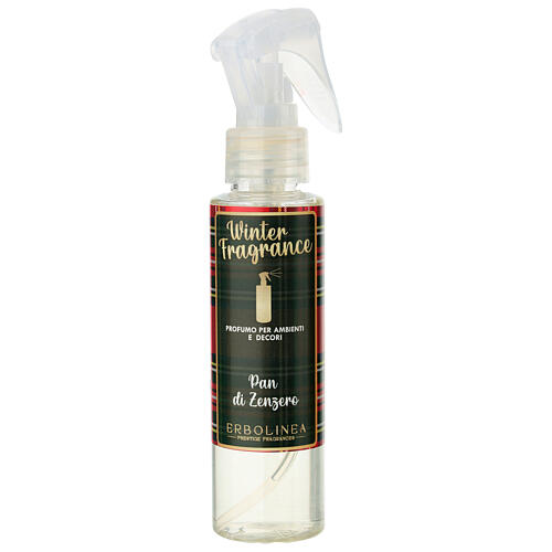 Profumo albero Natale spray ''Pan di Zenzero'' 100 ml Erbolinea Winter Fragrance 1