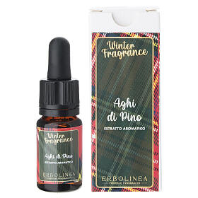 Aceite esencial con cuentagotas Winter Fragrance "Agujas de pino" Erbolinea 10 ml