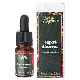 Olio essenziale aromatico con contagocce Winter Fragrance "Sapori d'Inverno" 10 ml Erbolinea