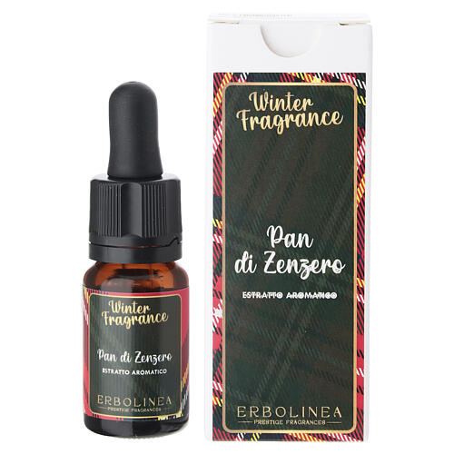Aceite aromático cuentagotas Winter Fragrance Erbolinea "Pan de Jengibre" 10 ml 1