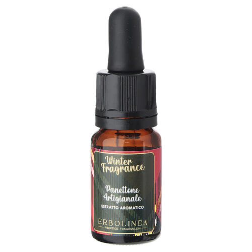 Panettone Artigianale - aromatyczny ekstrakt zapachowy, Erbolinea, z kroplomierem, Winter Fragrance, 10 ml 3