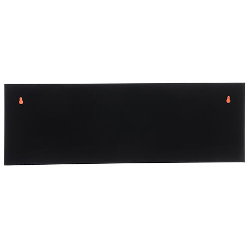 Rectangular LED fireplace with flame effect 20x60x10 cm 4