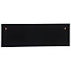 Rectangular LED decorative fireplace with flame effect 20x60x10 cm s4