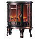 Old stove with LED fire effect 30x25x15 cm s2