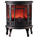 Old stove with LED flame effect 55x45x24 cm s1