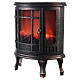Old stove with LED flame effect 55x45x24 cm s2