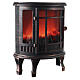Old stove with LED flame effect 55x45x24 cm s3
