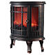 Caminetto antico effetto fiamma led 55x45x24 cm s4