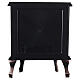 Caminetto antico effetto fiamma led 55x45x24 cm s8