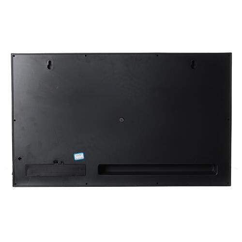 Stove with flame effect LED light 40x60x10 cm 4