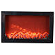 Stove with flame effect LED light 40x60x10 cm s1