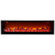 Caminetto led effetto fuoco 20x75x10 cm  s1