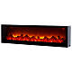 Caminetto led effetto fuoco 20x75x10 cm  s2