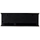 Caminetto LED bianco stile antico effetto fiamma 20x60x15 cm s5
