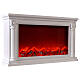 Ancient Greek LED fireplace with flame effect 60x35x15 cm s4