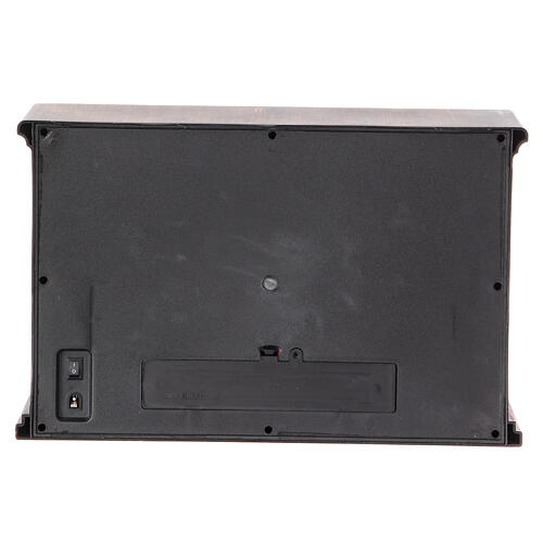 Cheminée LED effet feu 20x35x10 cm 5