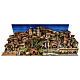 Presépio completo aldeia popular com figuras Moranduzzo, 8 módulos medidas: 100x320x120 cm s3