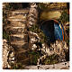 Borgo presepe napoletano stile 700 cascata luci 45x60x40 cm s4