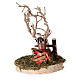 REAL campfire with LED flickering flame 4.5V for 8-10 cm nativity scene s2