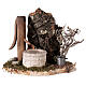 Faux fountain Nordic style 15x15x10 cm for 8-10-12 cm nativity s1