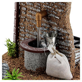 Fountain figure with pump, 15x15x15 cm for 8-10 cm nativity