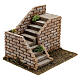 Treppe eckig mit Backsteinen für Krippe, 20x15x15 cm s2