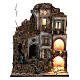 Setting for Neapolitan Nativity Scene waterfall stairs for figurines of 8-10 cm average height s1