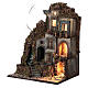 Setting for Neapolitan Nativity Scene waterfall stairs for figurines of 8-10 cm average height s2