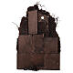 Pueblo musgo corcho belén napolitano iluminado 70x40x45 para estatuas 8-10 cm s4