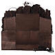 Pueblo tres casas belén napolitano iluminado 50x50x40 para figuras 10-12 cm s4