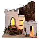 Ambientazione araba (A) presepe napoletano case bianche statue 8 cm 35x35x35 s5