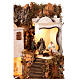 Village arabe (B) Nativité bergers 8 cm éclairage crèche napolitaine 40x35x35 cm s4