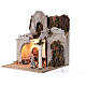 Arab setting (D) arches and market for Neapolitan Nativity Scene with 8 cm figurines 45x35x35 cm s3