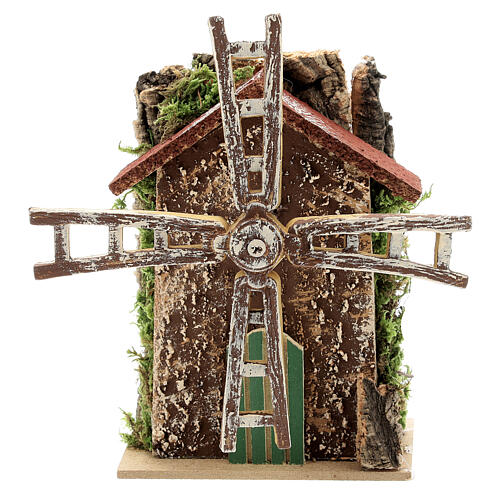 Functioning windmill figurine, 10x5x15 cm 1