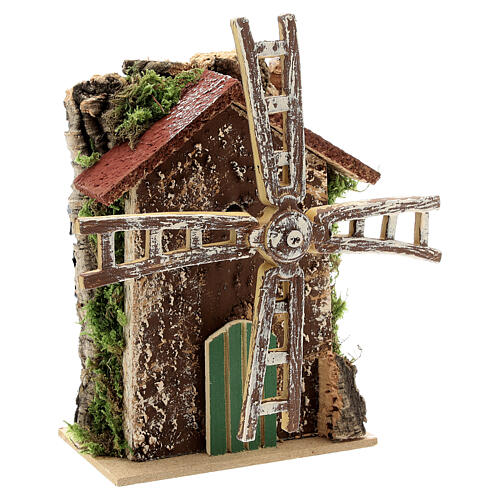 Functioning windmill figurine, 10x5x15 cm 3