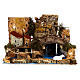 Bridge on lake cm 20x30x15 Nativity cribs 6 cm s1