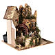 Watermill with sheeps and hamlet for Nativity Scene with 6 cm characters 25x25x20 cm s4