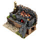 Fucina presepe 14-16 cmattrezzi lampada effetto fiamma 10x15x10 cm s4