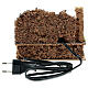 Fucina presepe 14-16 cmattrezzi lampada effetto fiamma 10x15x10 cm s5