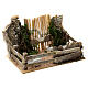 Sheep enclosure wood cork gate 10x15x10 cm, nativity set 8 cm s3