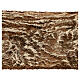 Nativity scene accessory, cork panel natural bark 33x25x1 cm s2