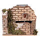 Fontanário cortiça efeito tijolos para presépio com figuras altura média 8-10 cm; medidas: 12x13x10 s1