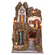Modular village for Nativity Scene, classic style, for 10 cm characters, 70x180x50 cm s6