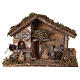 Stajenka z piecem, 35x15x25 cm, do szopki 10 cm s5