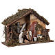 Stable with fountain 35x15x25 cm for Nativity scenes with 10 cm figurines s4