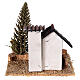 Casas em miniatura estilo provençal para presépio 13x13x13 cm s4